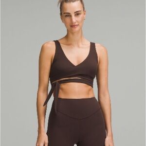 Women's nulu wrap front tie bra